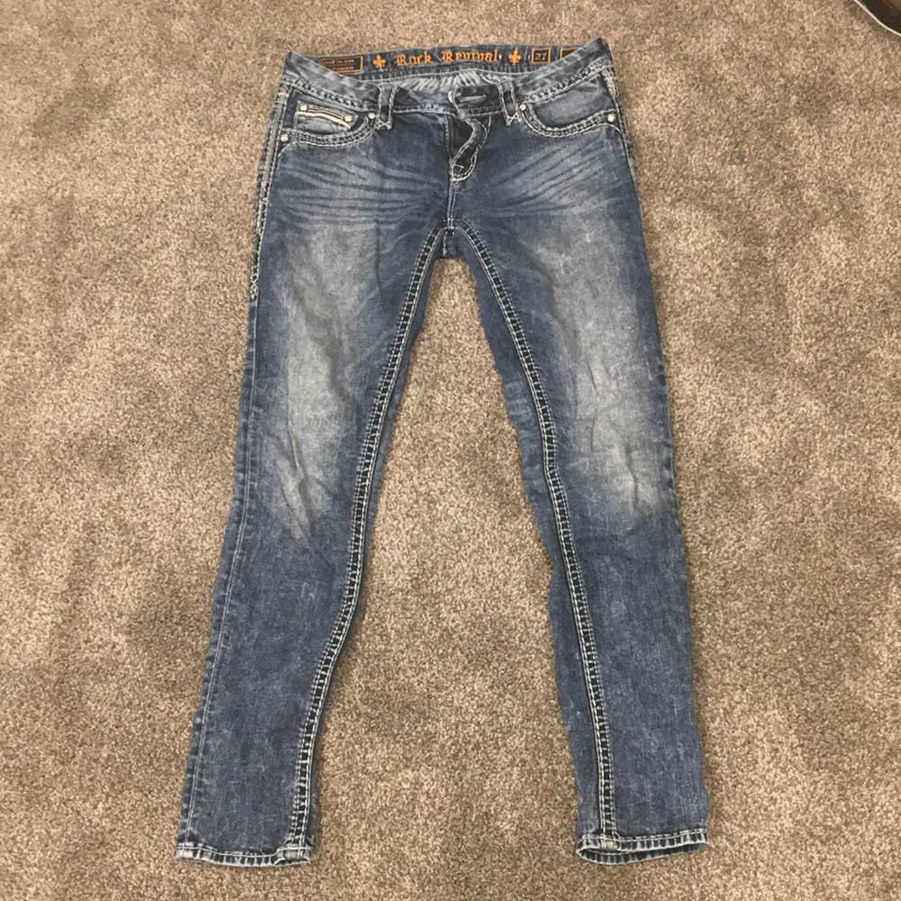 Rock Revival ankle skinny jeans